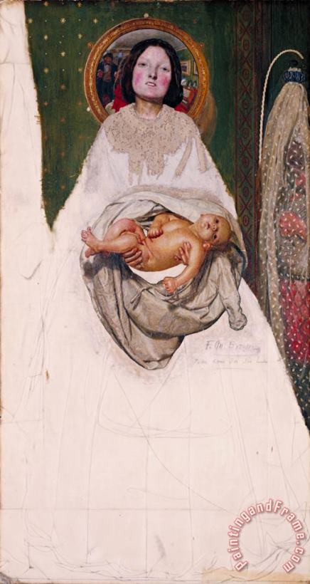 Ford Madox Brown `take Your Son, Sir' Art Painting